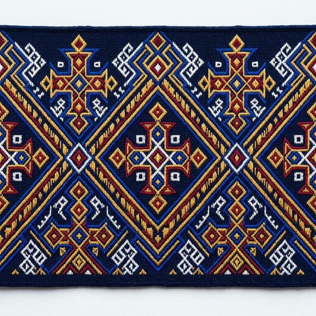 Ethiopian traditional pattern divider